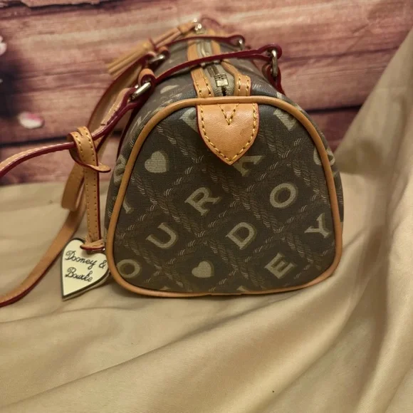 Dooney & Bourke Barrel Bag with Monogram - Picture 4 of 9
